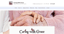 Desktop Screenshot of caringwithgrace.com